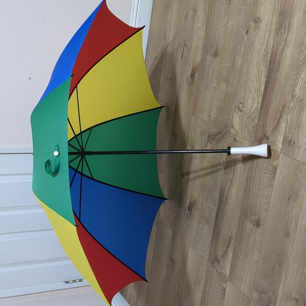 Vintage Aramis Collectable Multi Color  GOLF UMBRELLA